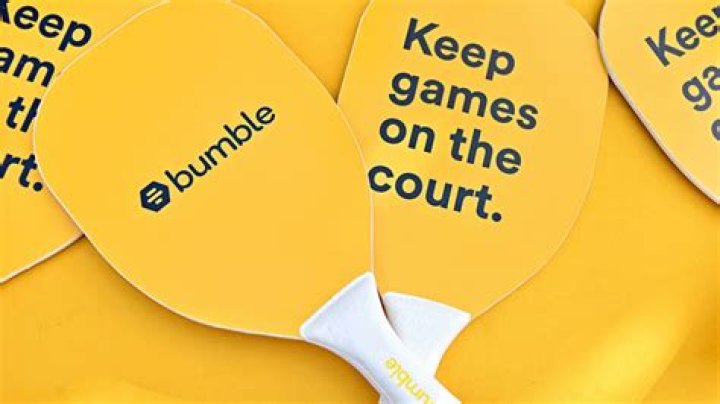 Bumble is seen during Pickle! For Purpose Celebrity Pickleball Tournament at Pepperdine University on September 30, 2023 in Malibu, California.