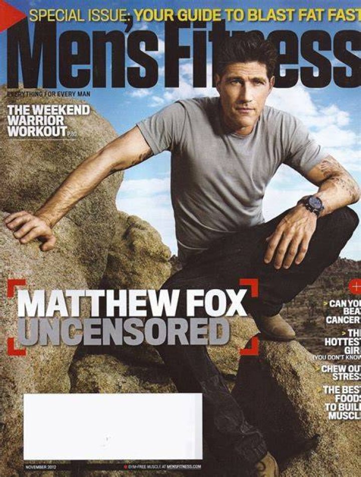 Matthew Fox Workout Routine