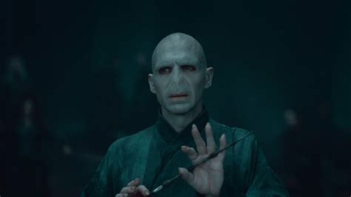 Voldemort with the Elder Wand in Harry Potter