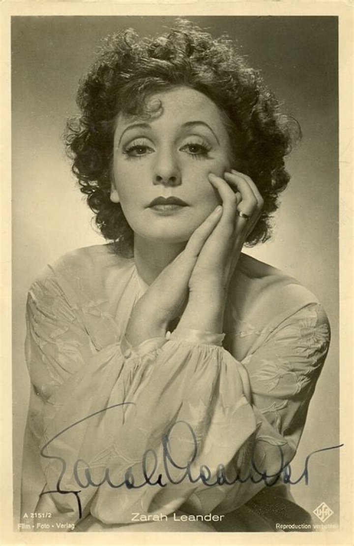 Zarah Leander Zarah Leander